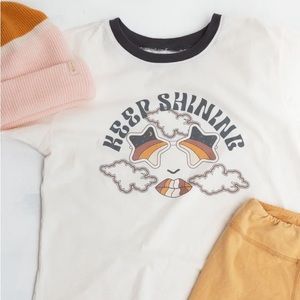 Tiny Whales Graphic Tee Keep Shining